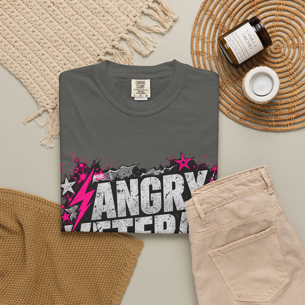 Stay Away. I Bite. | Angry Veteran Tee