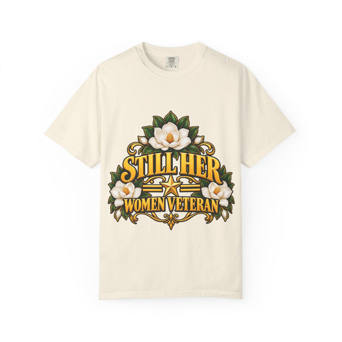 Still Her | Magnolia Women Veteran Garment-Dyed Tee