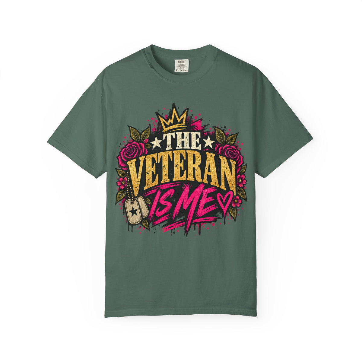 The Veteran Is Me | Distressed Rebellion Veteran Tee