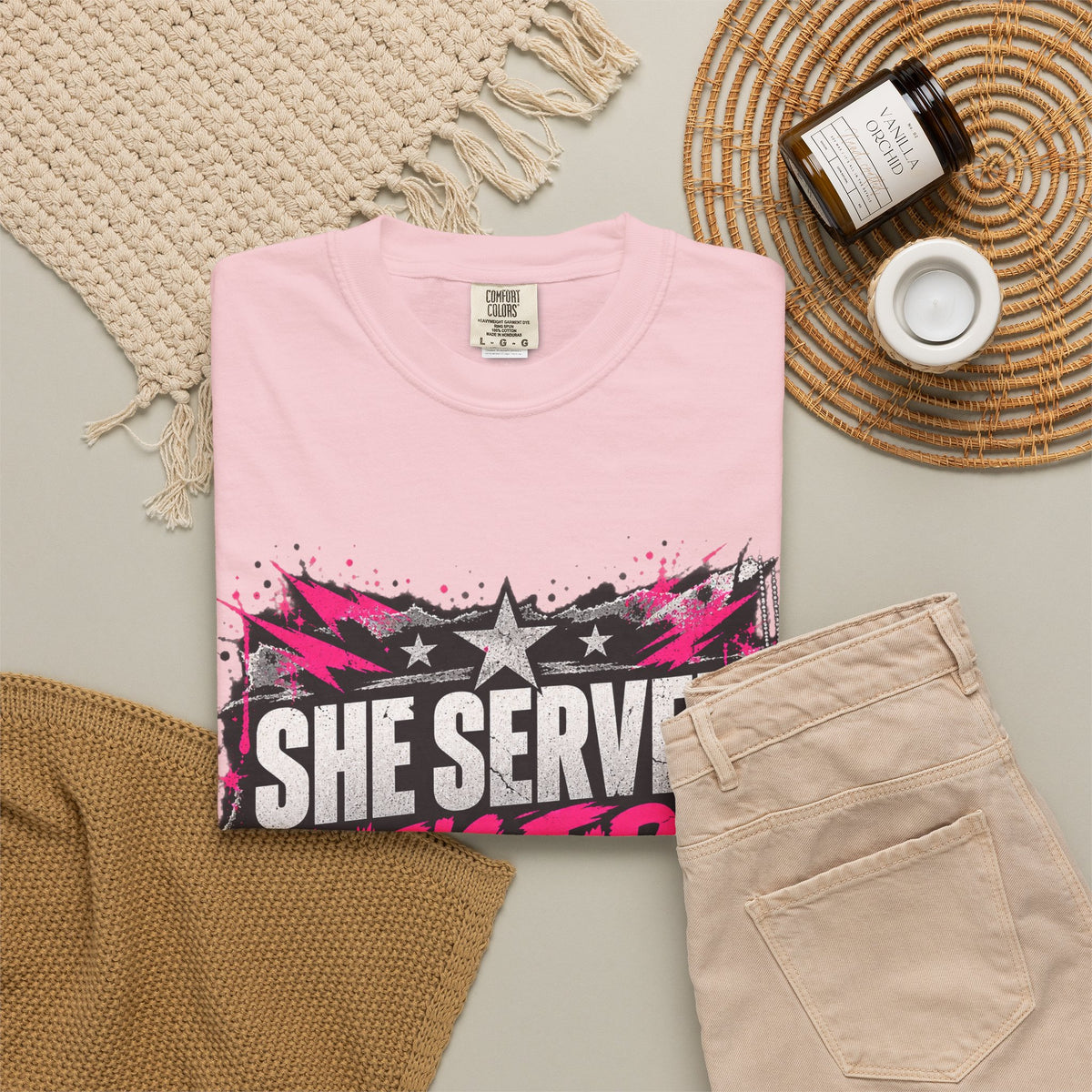 She Served. She's Tired. | Women Veteran Tee