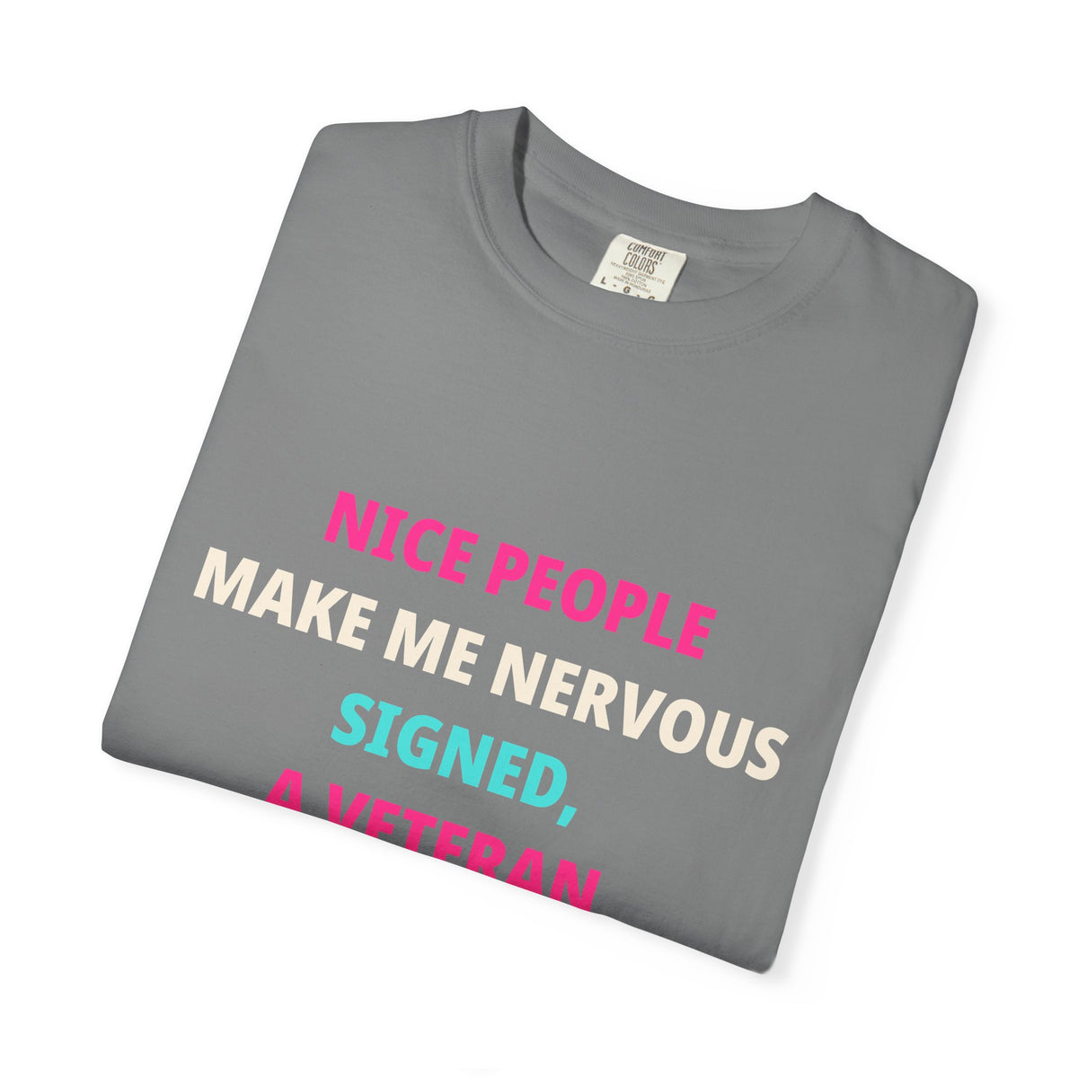 Copy of She Served She's Tired Military Vet T-Shirt — Don't F*** With Her