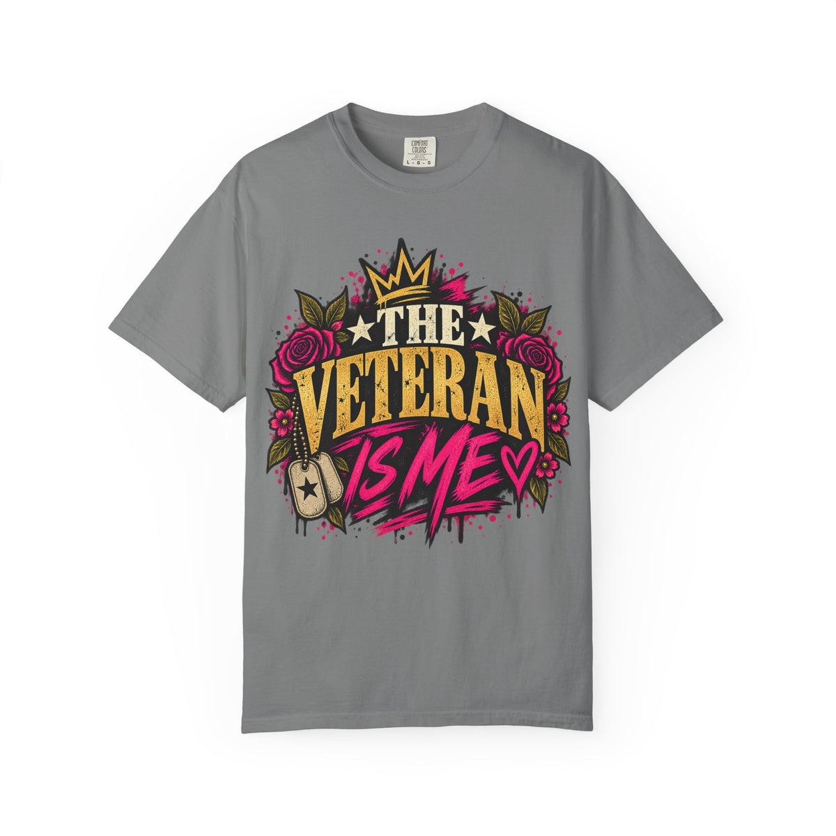 The Veteran Is Me | Distressed Rebellion Veteran Tee