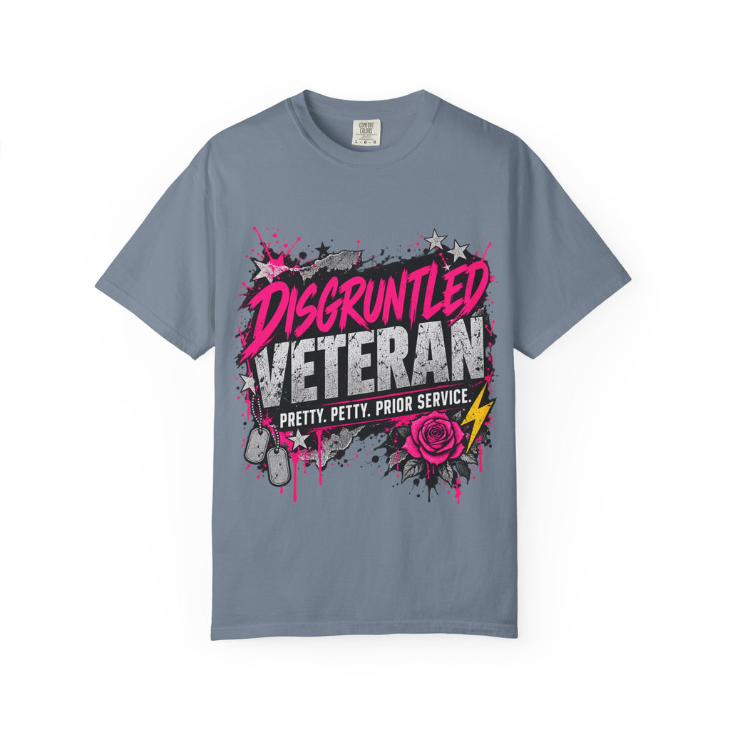 Pretty. Petty. Prior Service. | Disgruntled Veteran Tee