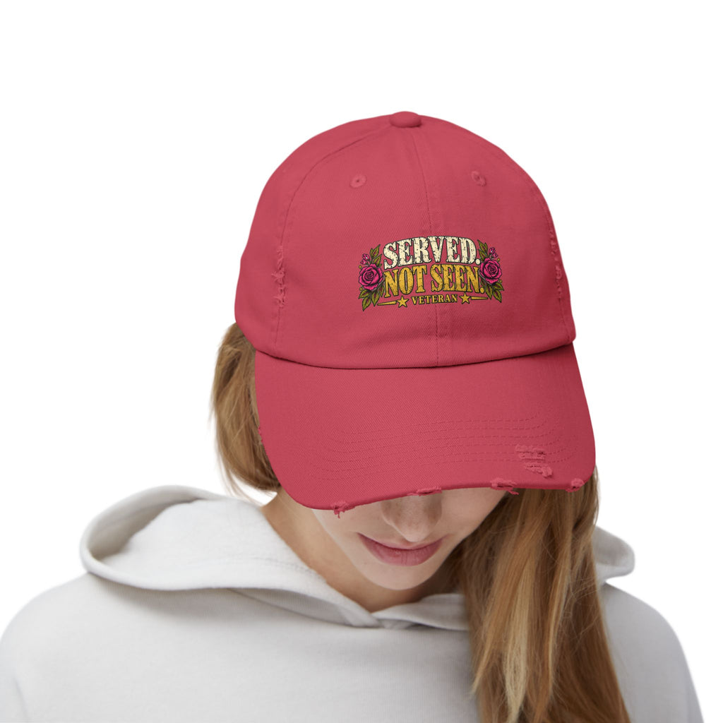 Served, Not Seen | Distressed Veteran Cap