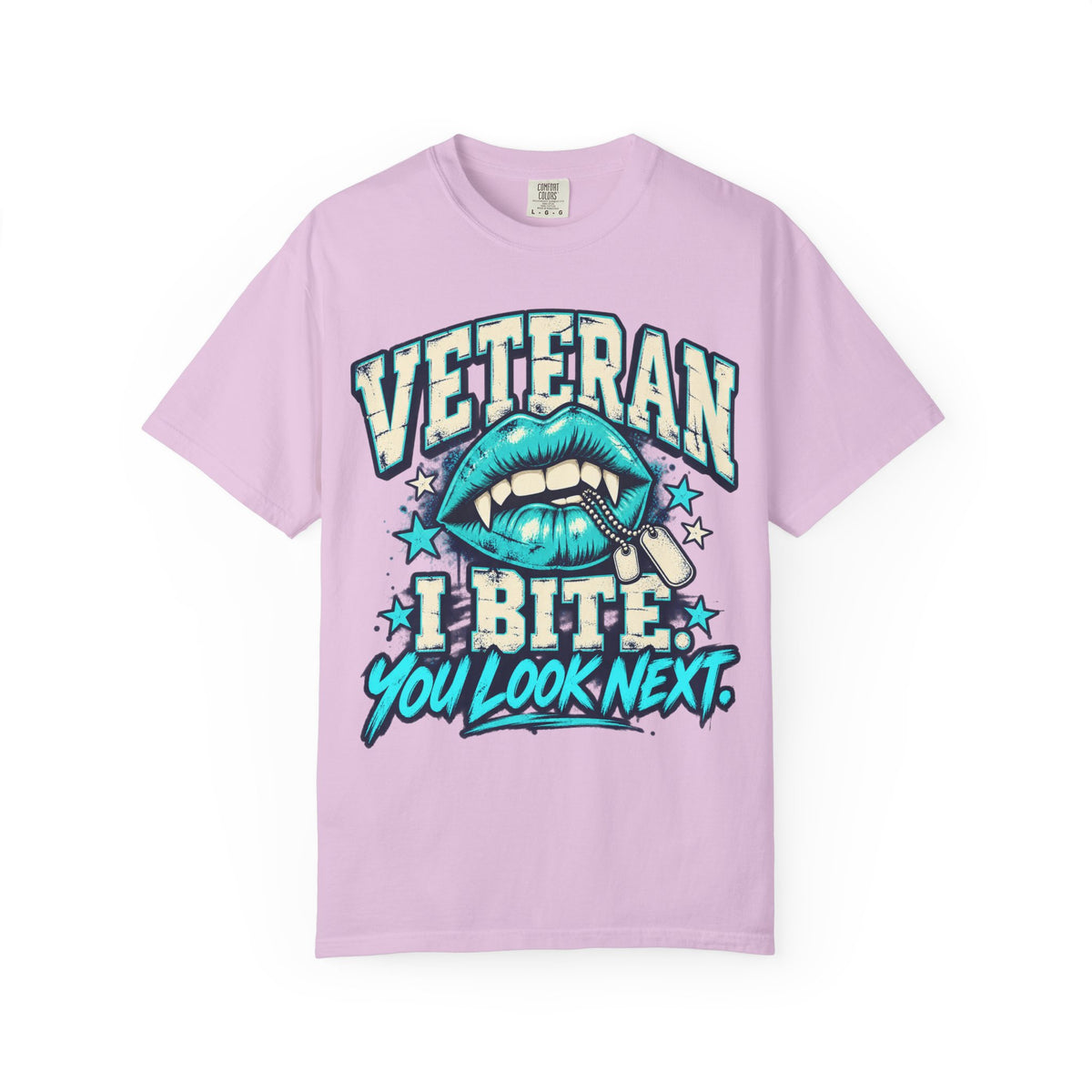 I Bite. You Look Next. | Disgruntled Veteran Tee
