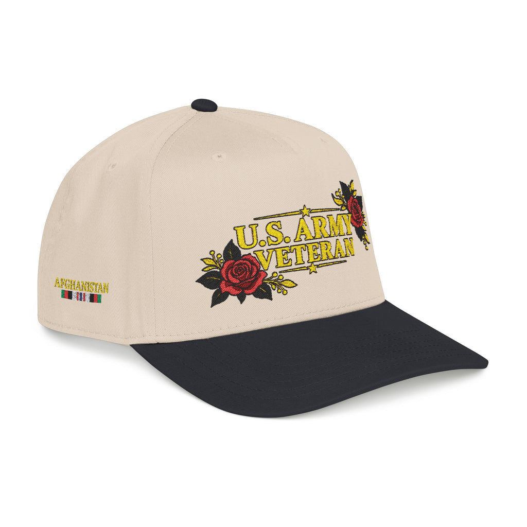 Crimson Rose | U.S. Army Veteran Floral Cap