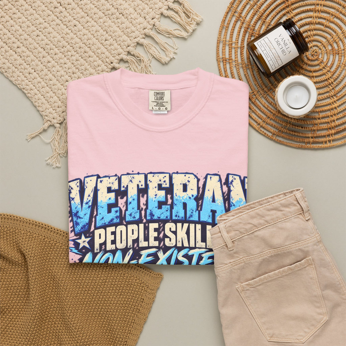 People Skills: Non-Existent | Disgruntled Veteran Tee