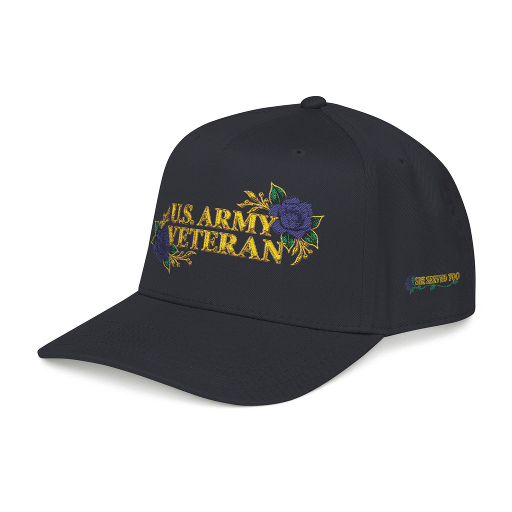 Blue Rose Courage | U.S. Army Veteran Cap