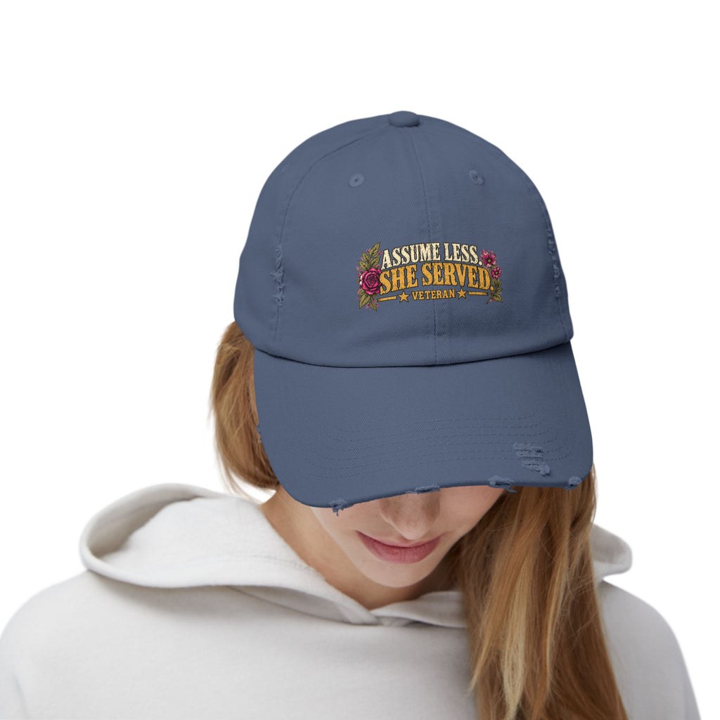 Assume Less, She Served More | Distressed Veteran Cap