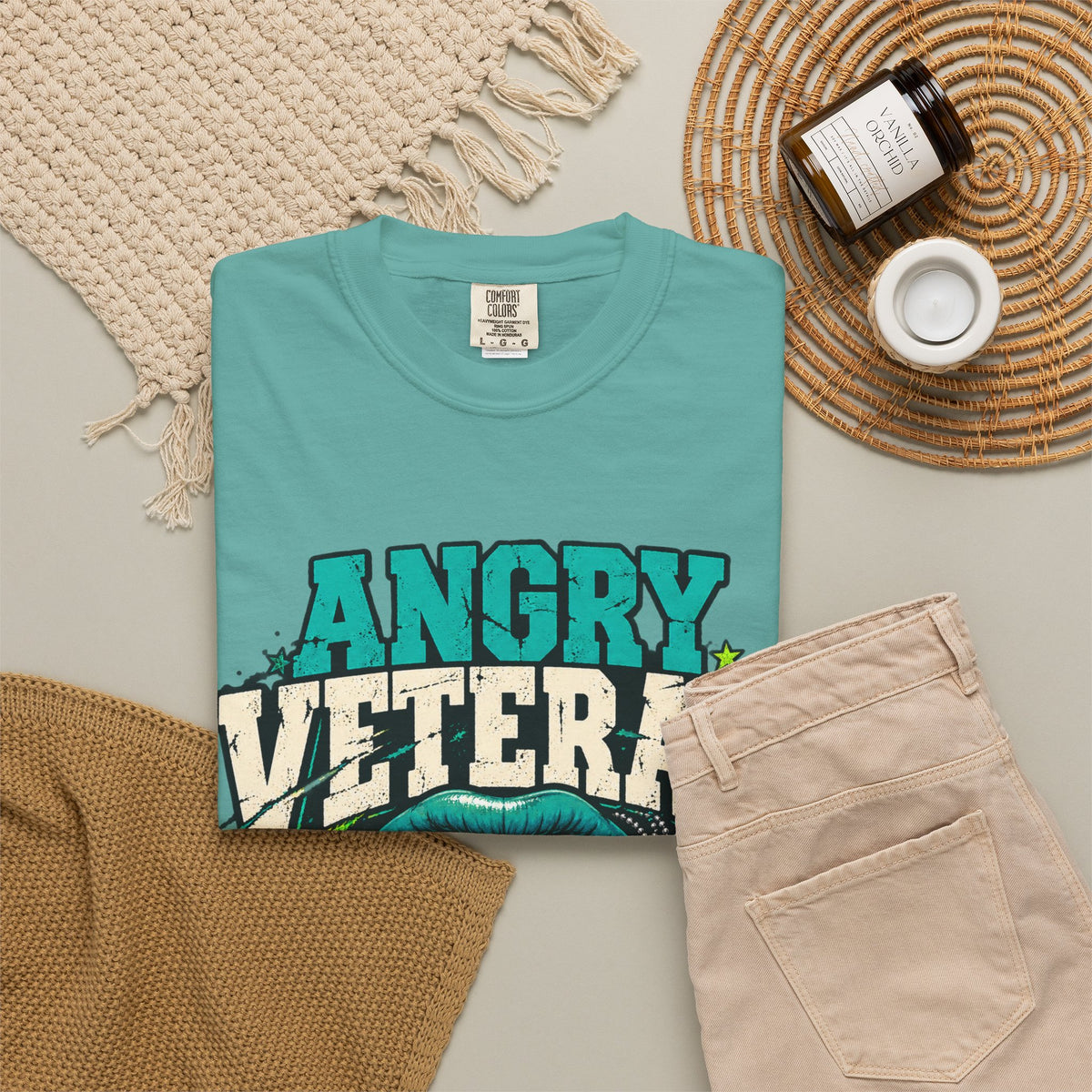 Feral. Do Not Pet. | Disgruntled Veteran Tee
