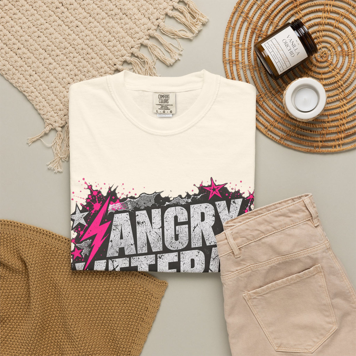 Stay Away. I Bite. | Angry Veteran Tee
