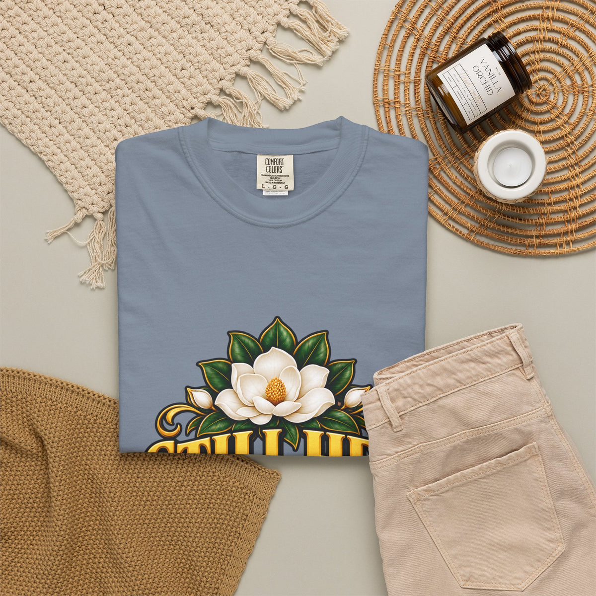 Still Her | Magnolia Women Veteran Garment-Dyed Tee