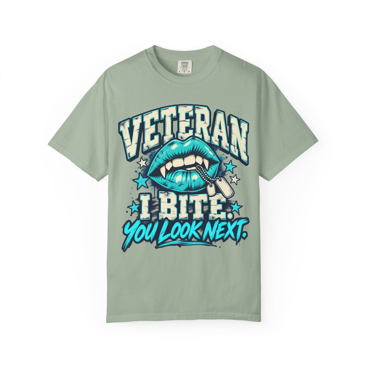 I Bite. You Look Next. | Disgruntled Veteran Tee