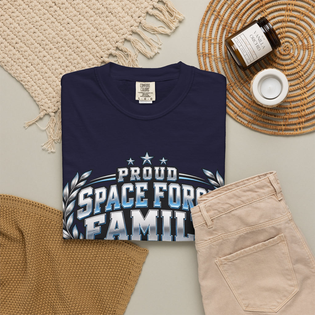 Proud Space Force Family | Graduation Crew Tee