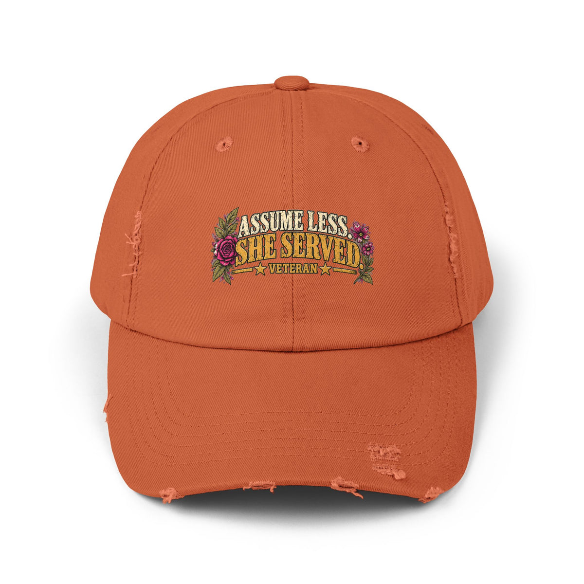 Assume Less, She Served More | Distressed Veteran Cap