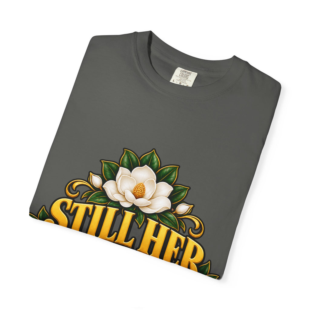 Still Her | Magnolia Women Veteran Garment-Dyed Tee