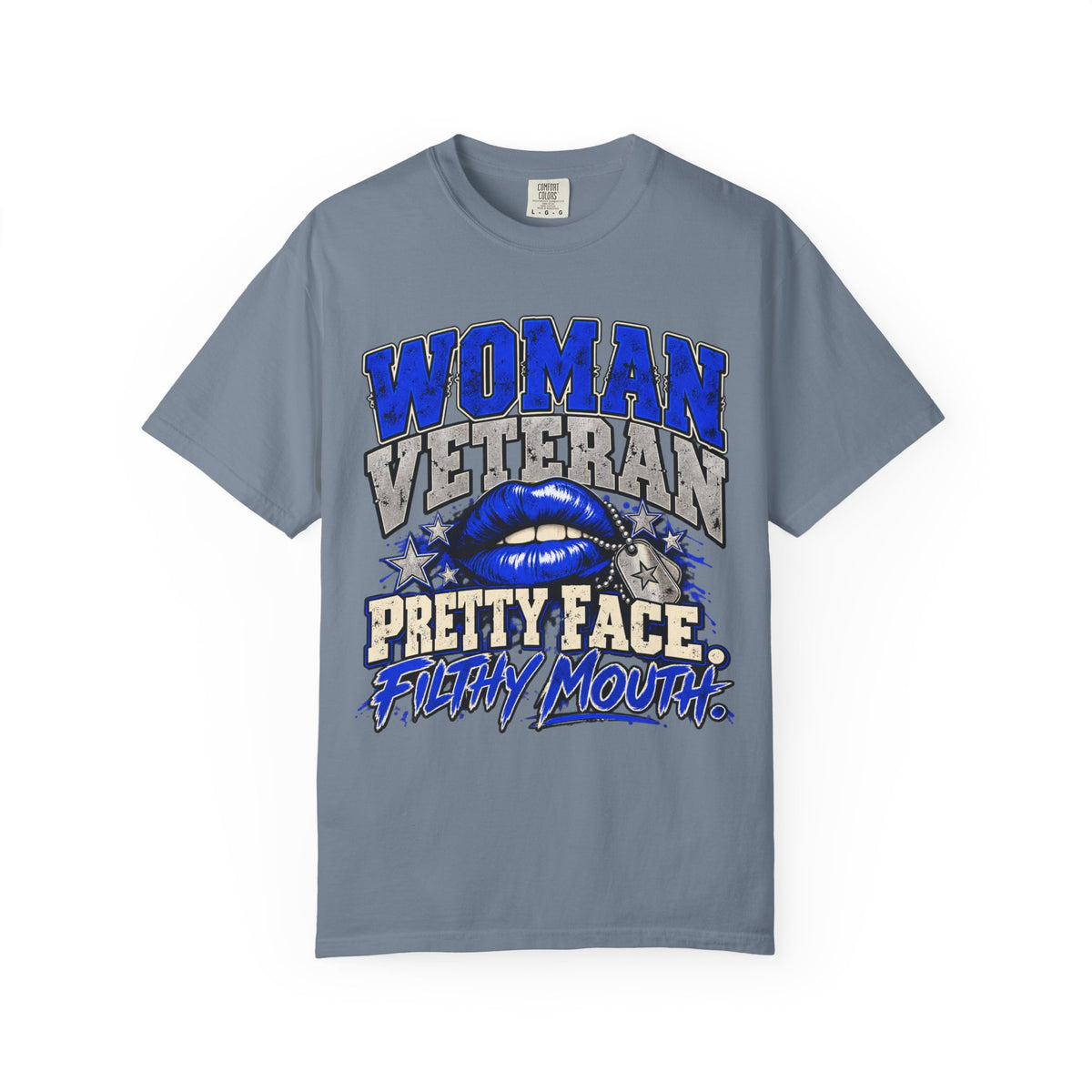 Pretty Face. Filthy Mouth. | Disgruntled Veteran Tee