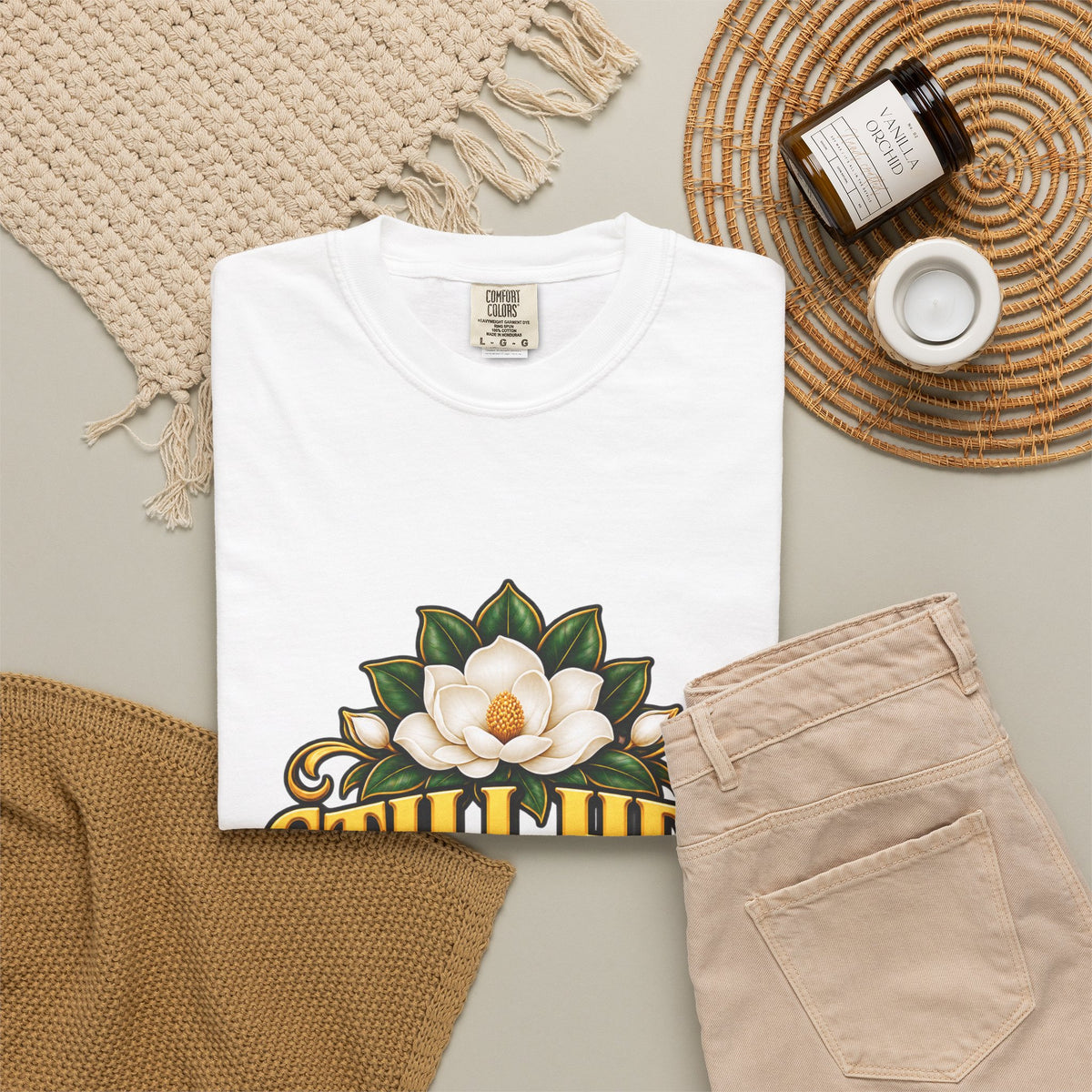 Still Her | Magnolia Women Veteran Garment-Dyed Tee