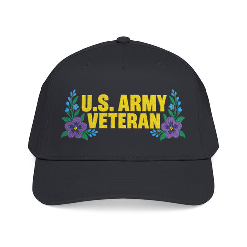 Royal Purple Garden | U.S. Army Veteran Floral Cap