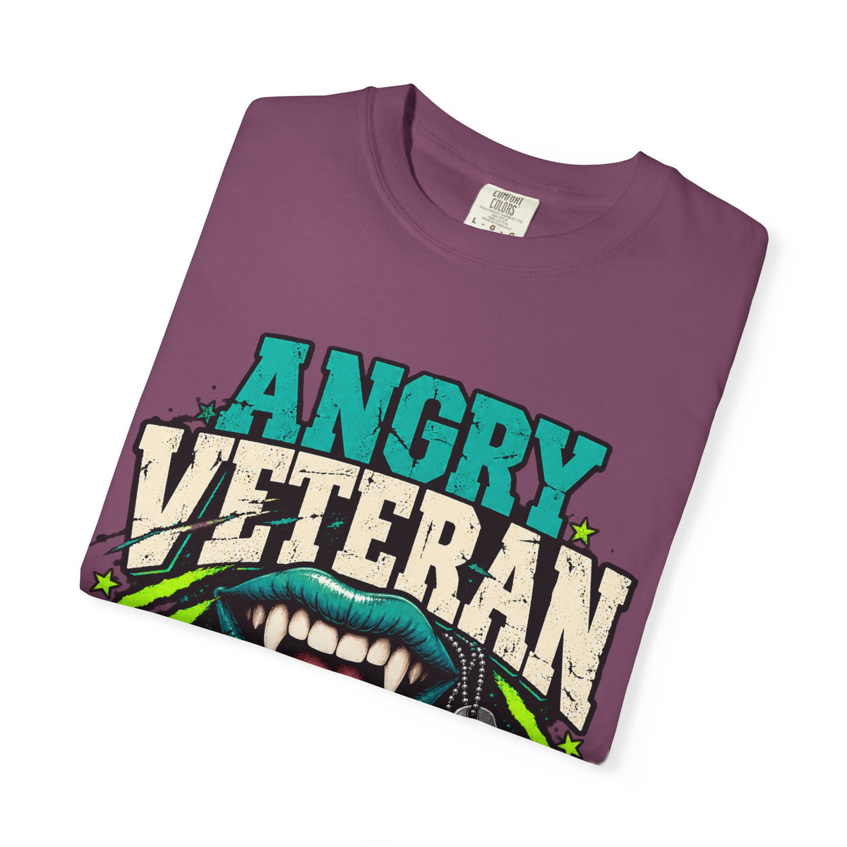 Feral. Do Not Pet. | Disgruntled Veteran Tee