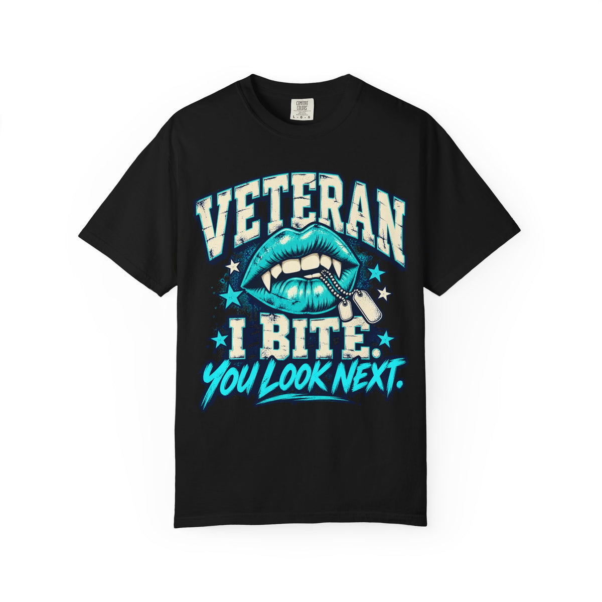 I Bite. You Look Next. | Disgruntled Veteran Tee