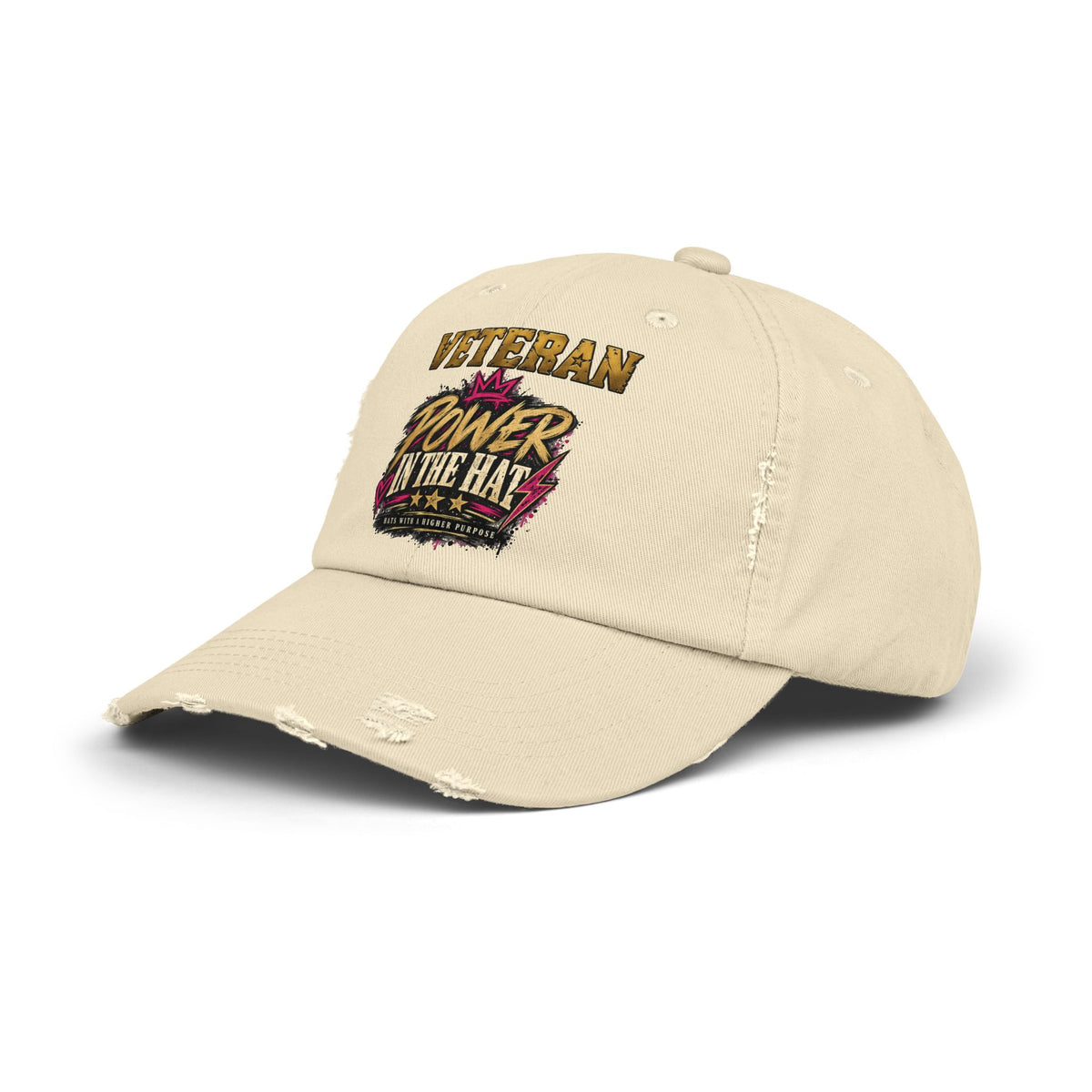 Power in the Hat | Distressed Rebellion Cap