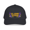 U.S. Army Veteran | Purple Wildflower Mid-Profile Cap