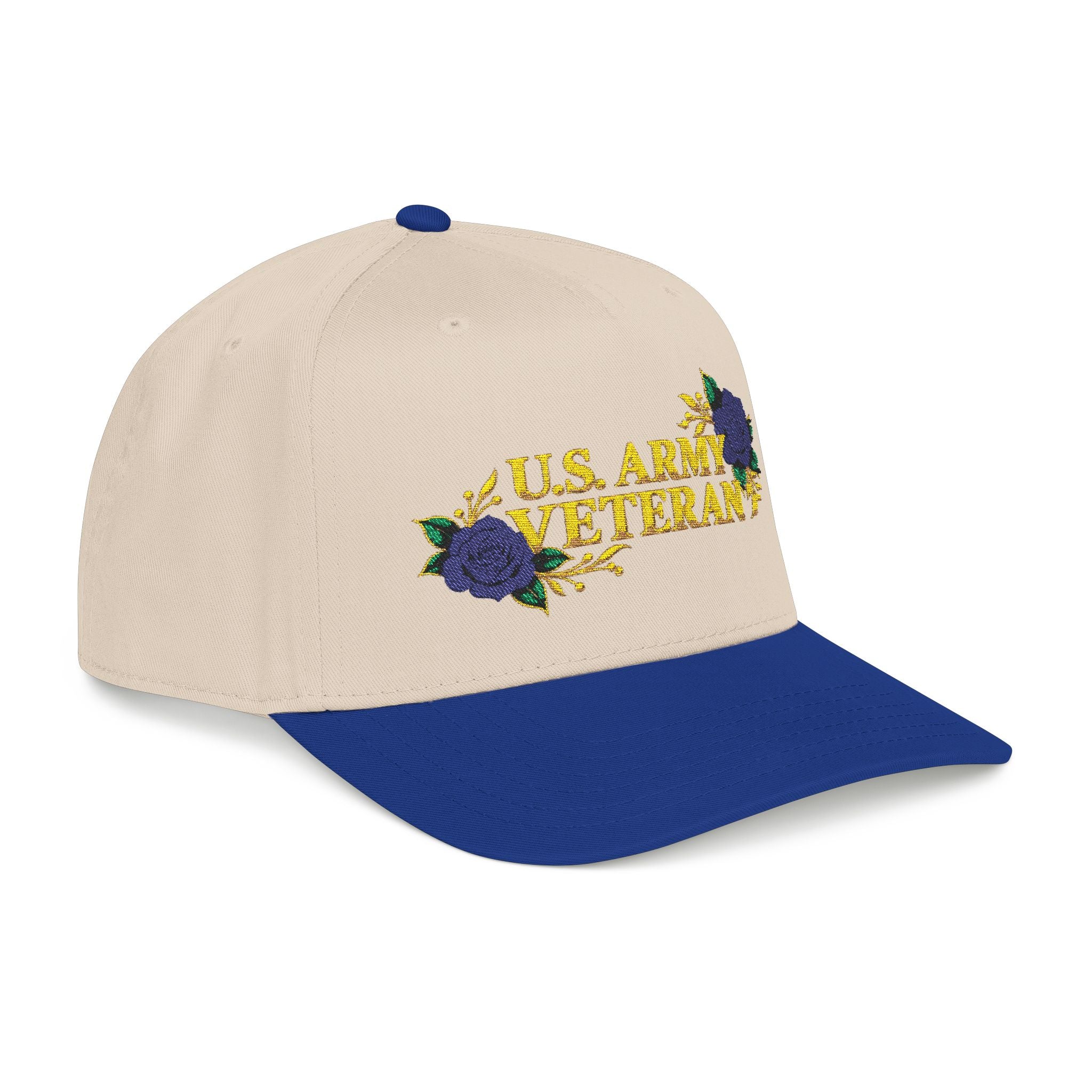 Blue Rose Courage | U.S. Army Veteran Cap