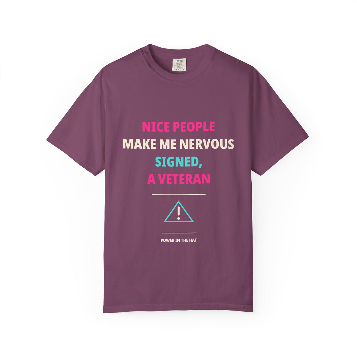 Copy of She Served She's Tired Military Vet T-Shirt — Don't F*** With Her
