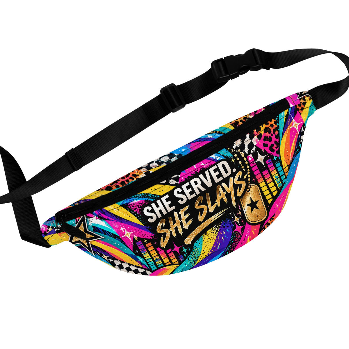She Served. She Slays. | Color Pop Veteran Fanny Pack