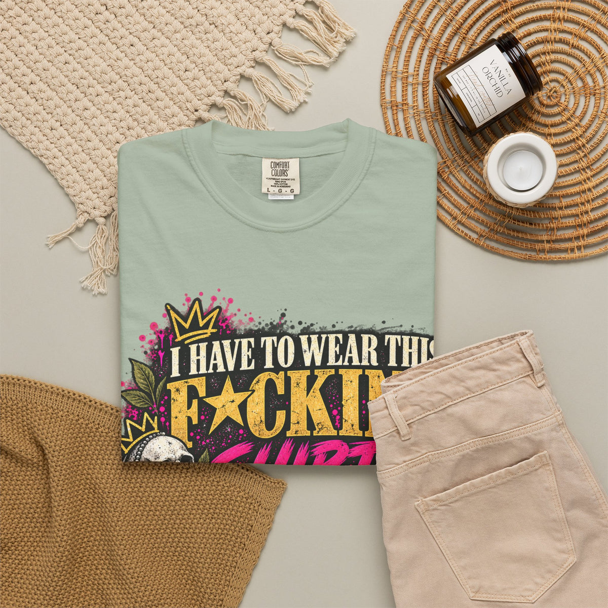 I Have to Wear This F*cking Shirt | Distressed Rebellion Veteran Tee