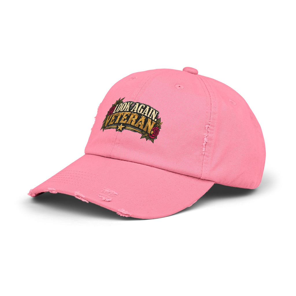 Look Again, Veteran | Distressed Veteran Cap
