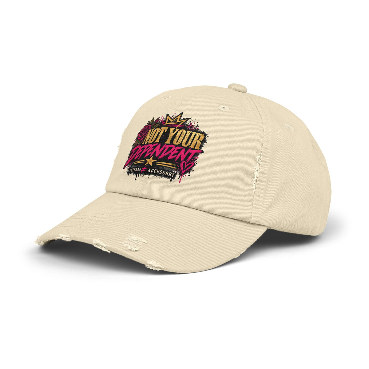 Not Your Dependent | Distressed Rebellion Veteran Cap
