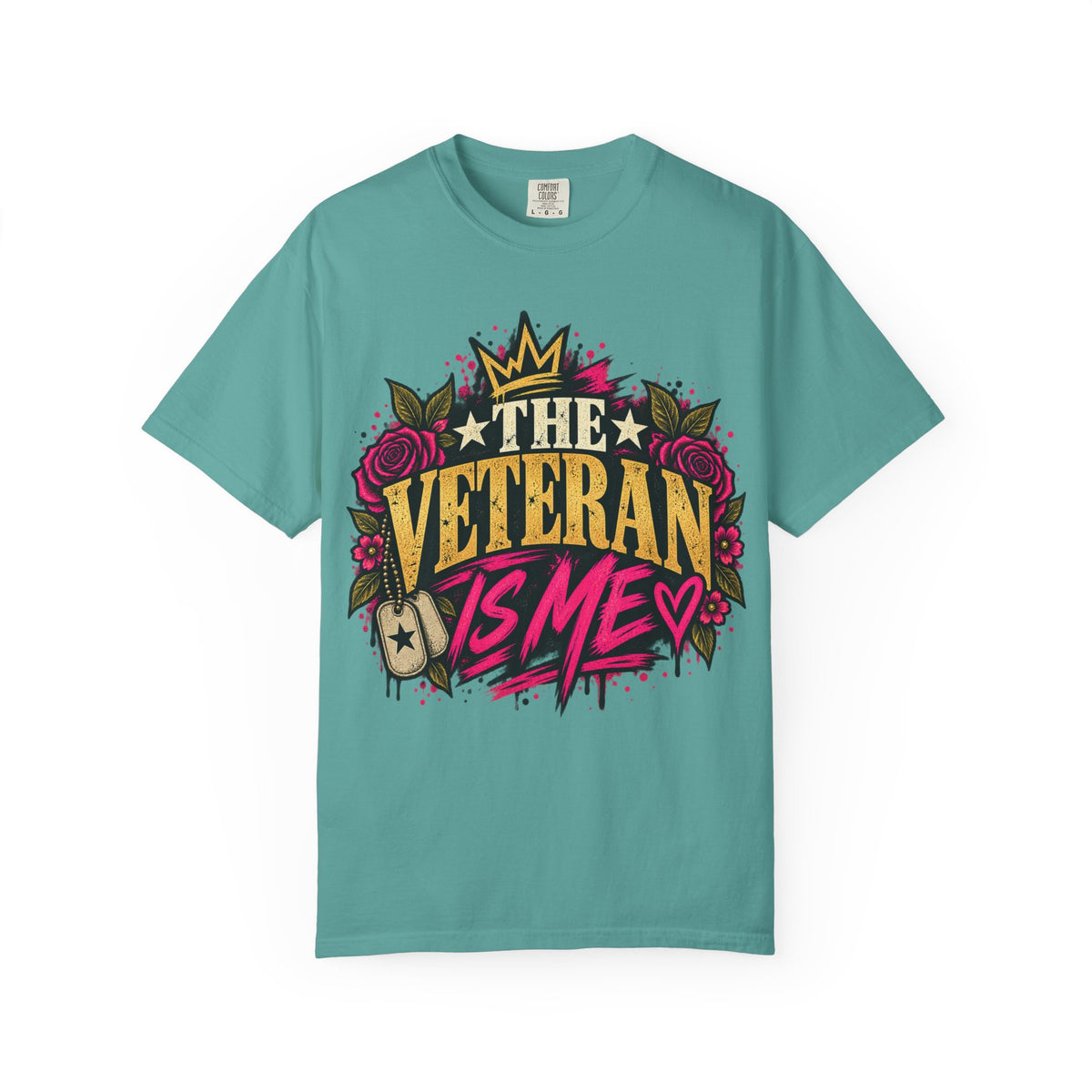 The Veteran Is Me | Distressed Rebellion Veteran Tee