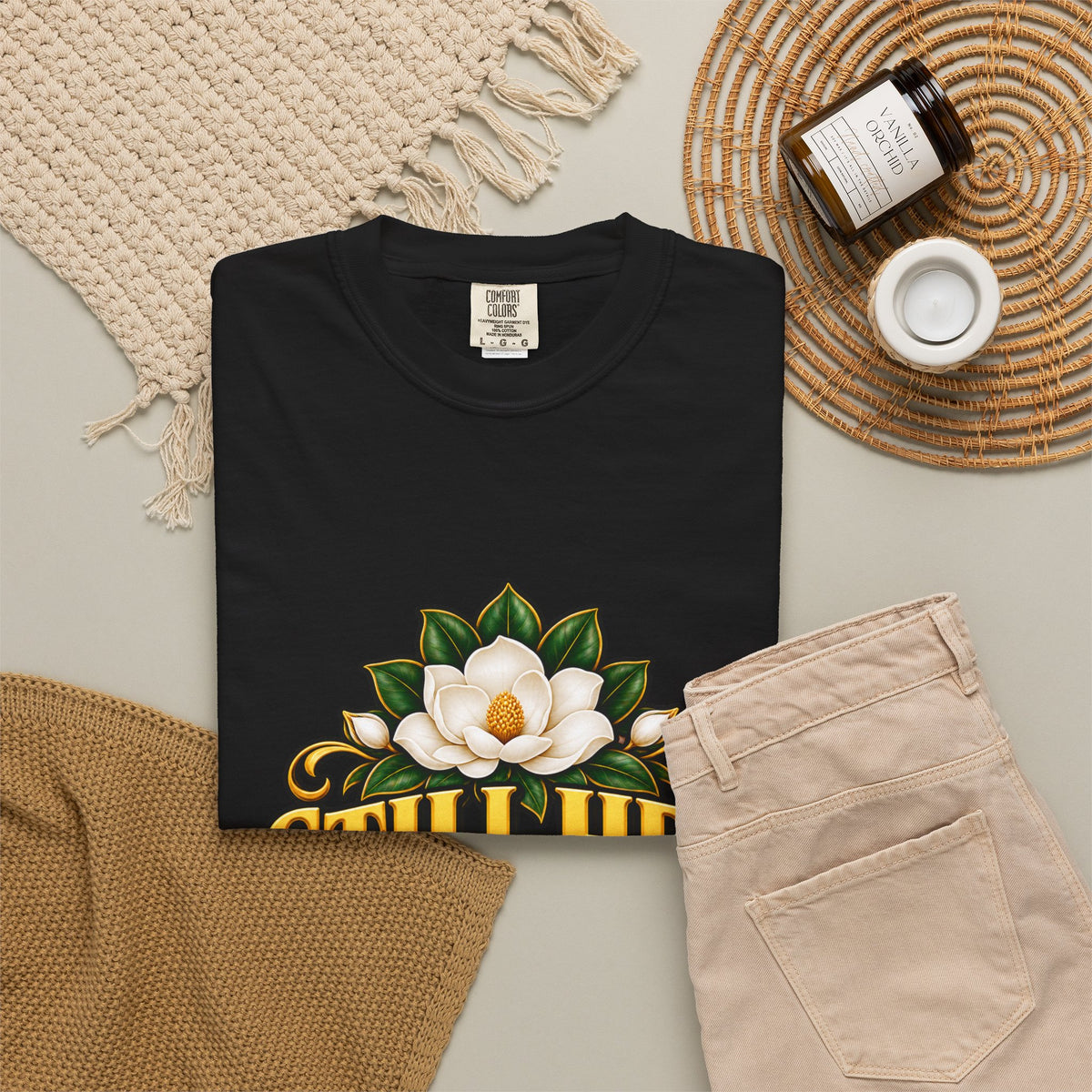 Still Her | Magnolia Women Veteran Garment-Dyed Tee