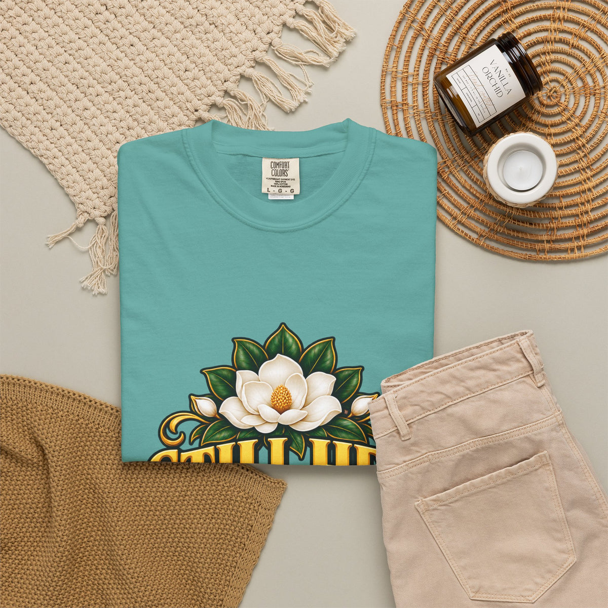 Still Her | Magnolia Women Veteran Garment-Dyed Tee