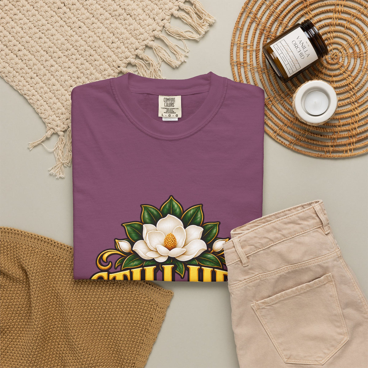 Still Her | Magnolia Women Veteran Garment-Dyed Tee