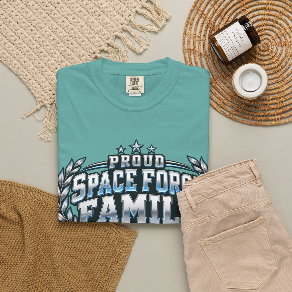 Proud Space Force Family | Graduation Crew Tee