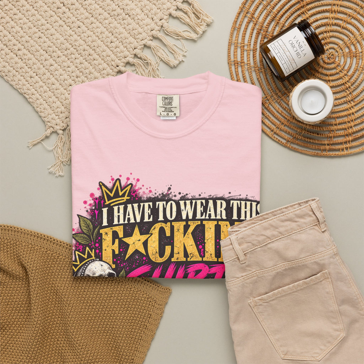 I Have to Wear This F*cking Shirt | Distressed Rebellion Veteran Tee