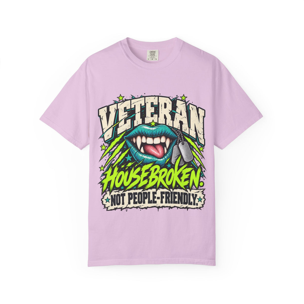 Housebroken. Not People-Friendly. | Disgruntled Veteran Tee