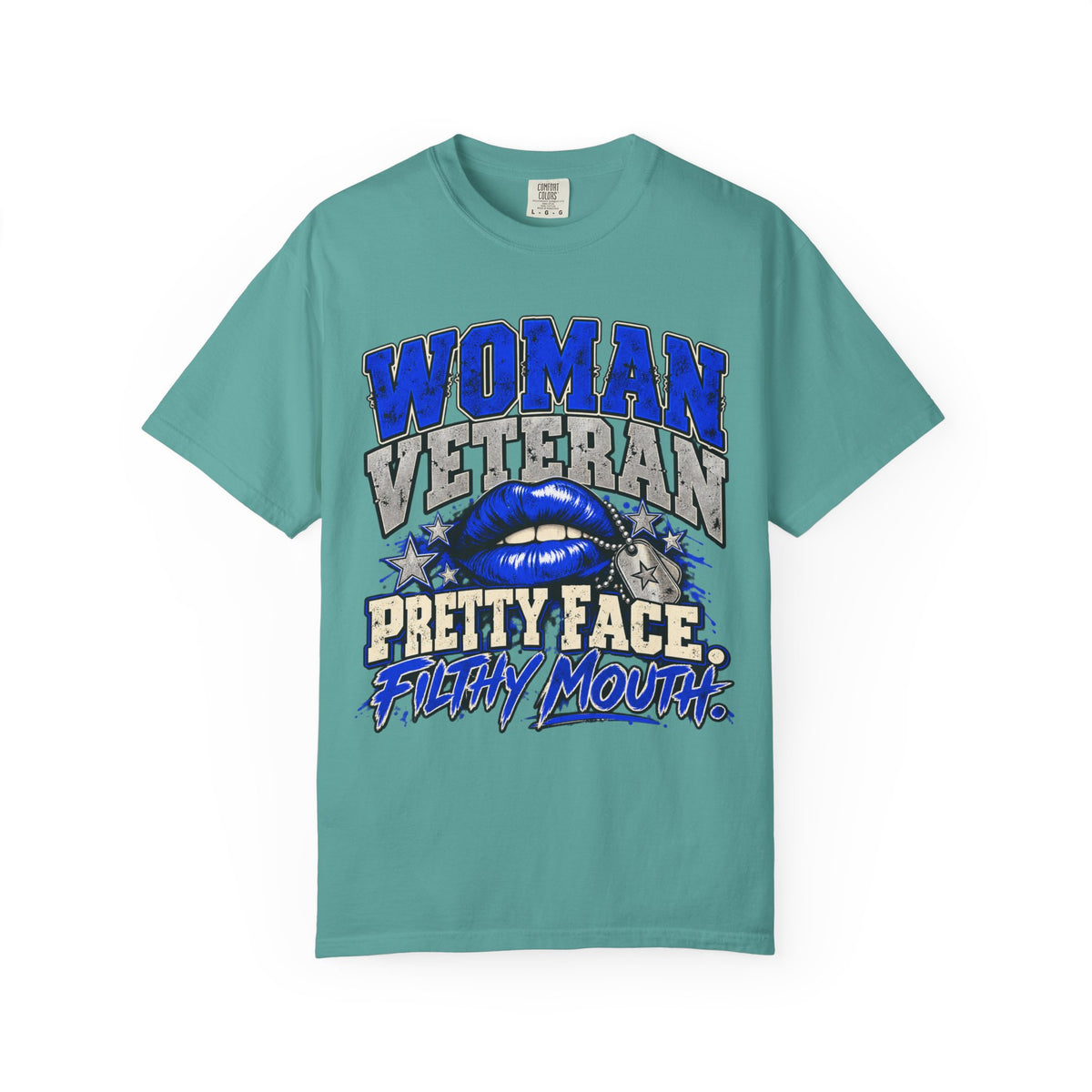 Pretty Face. Filthy Mouth. | Disgruntled Veteran Tee