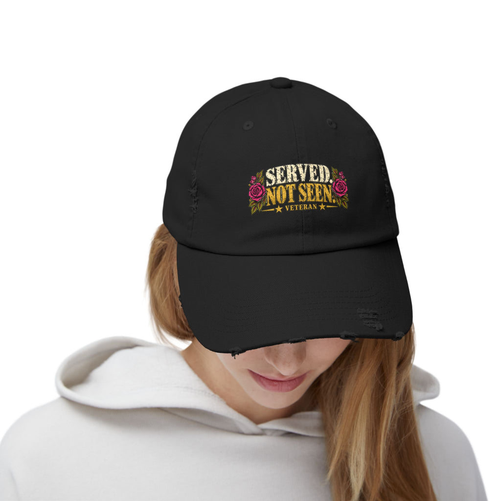 Served, Not Seen | Distressed Veteran Cap