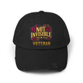 Not Invisible | Distressed Rebellion Veteran Cap