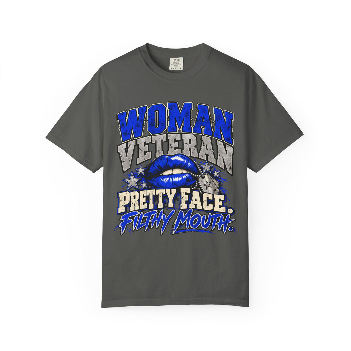 Pretty Face. Filthy Mouth. | Disgruntled Veteran Tee