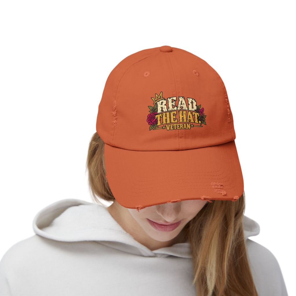 Read the Hat | Distressed Veteran Cap