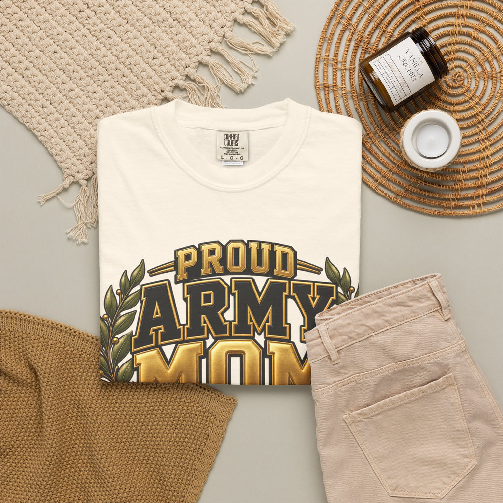 Proud Army Mom | Graduation Crew Tee