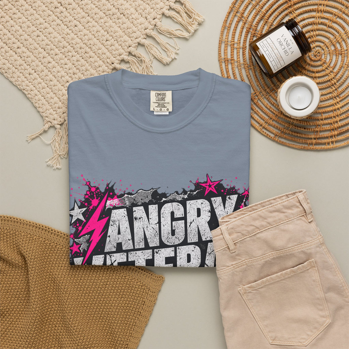 Stay Away. I Bite. | Angry Veteran Tee