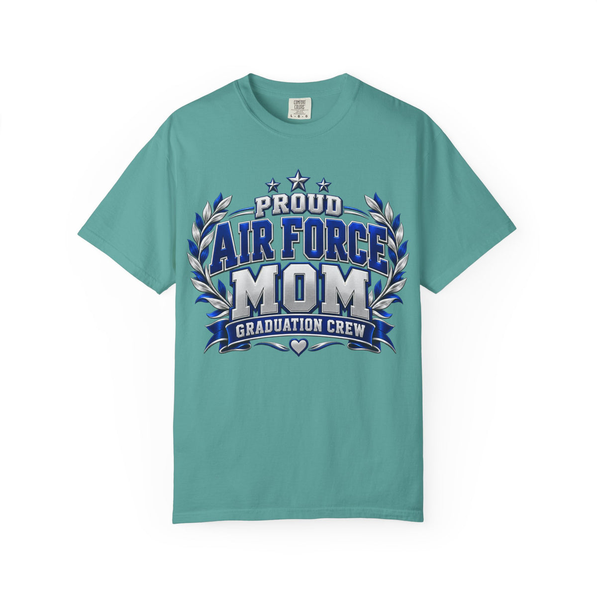 Proud Air Force Mom | Graduation Crew Tee