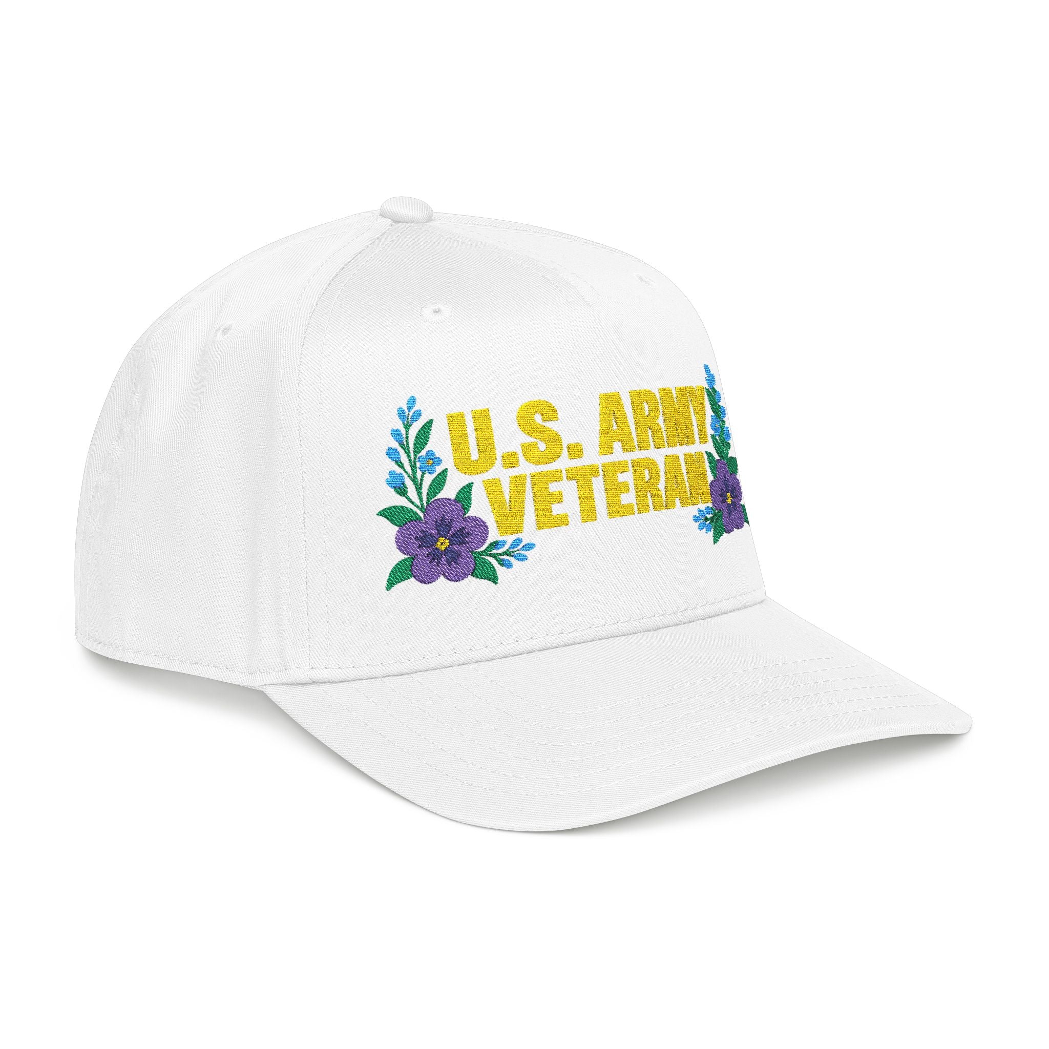 Royal Purple Garden | U.S. Army Veteran Floral Cap