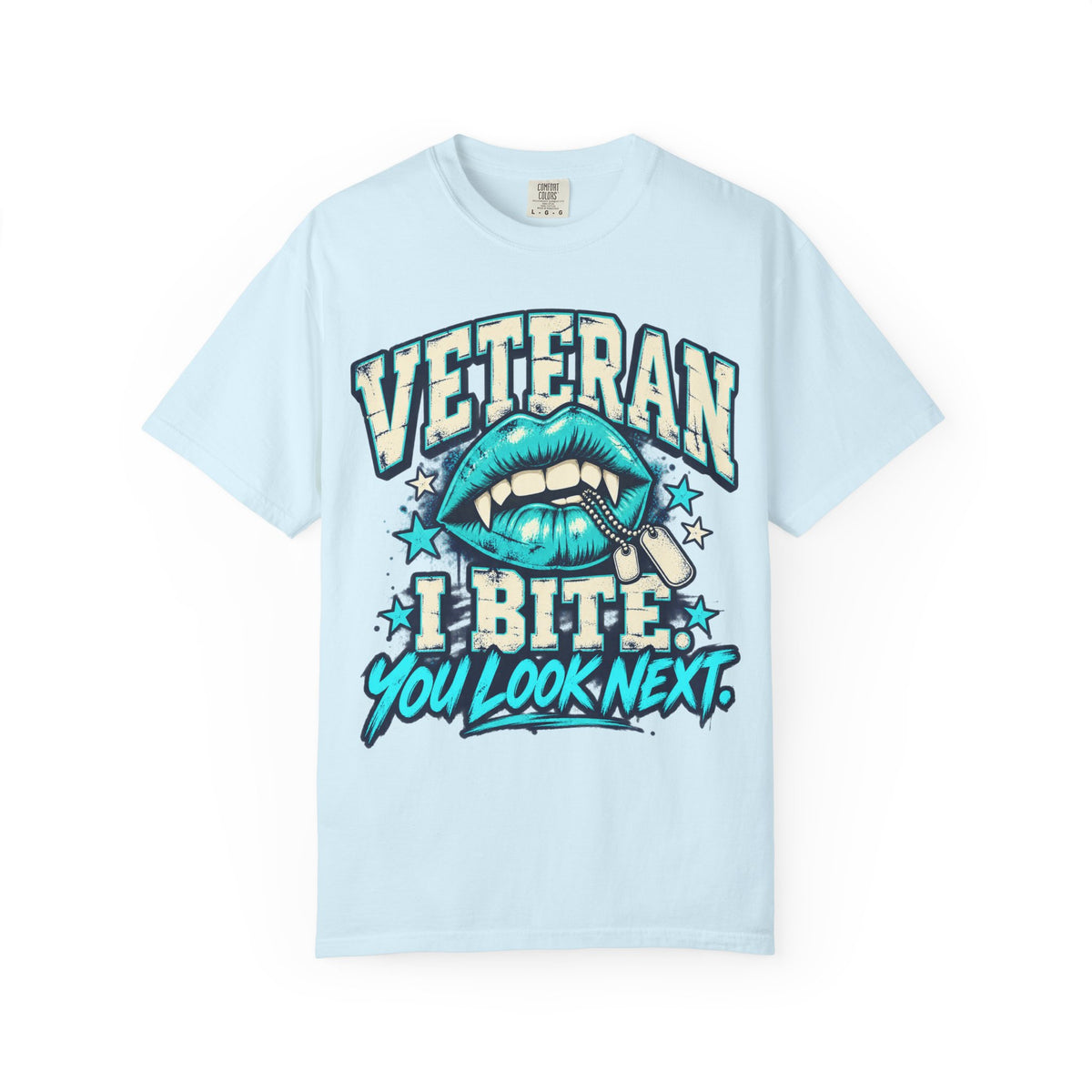 I Bite. You Look Next. | Disgruntled Veteran Tee